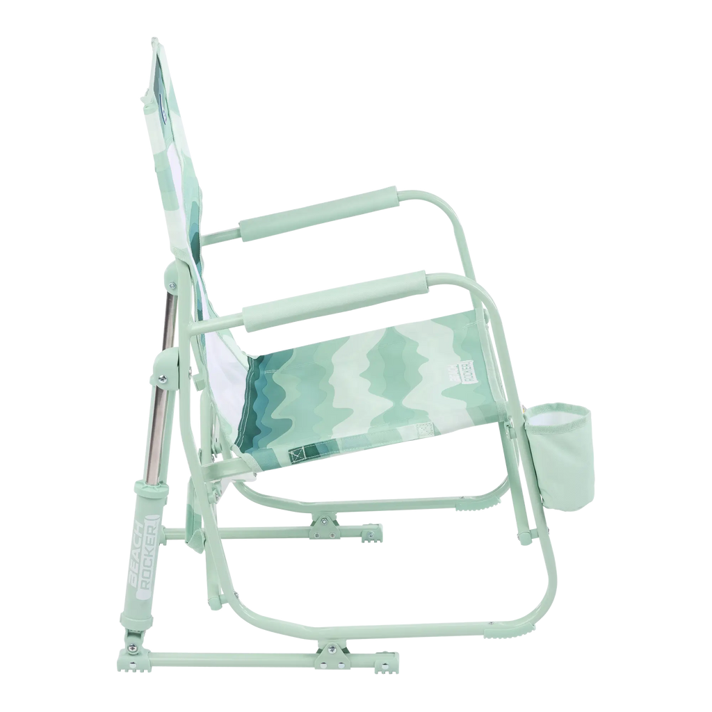 Patented Spring-Action Beach Rocker - Choice 712 - Freestyle Rocker Portable Outdoor Folding Chair Detail