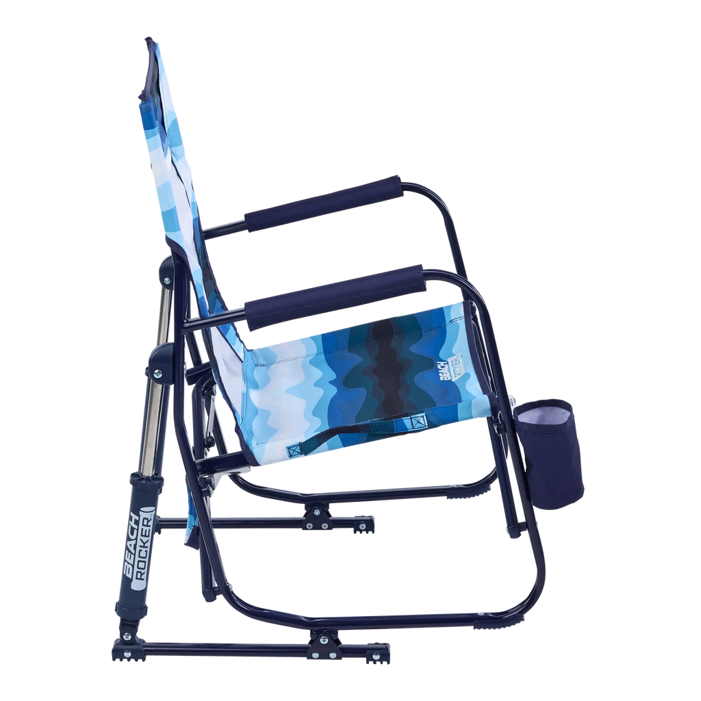 Patented Spring-Action Beach Rocker - Choice 712 - Freestyle Rocker Portable Outdoor Folding Chair Detail