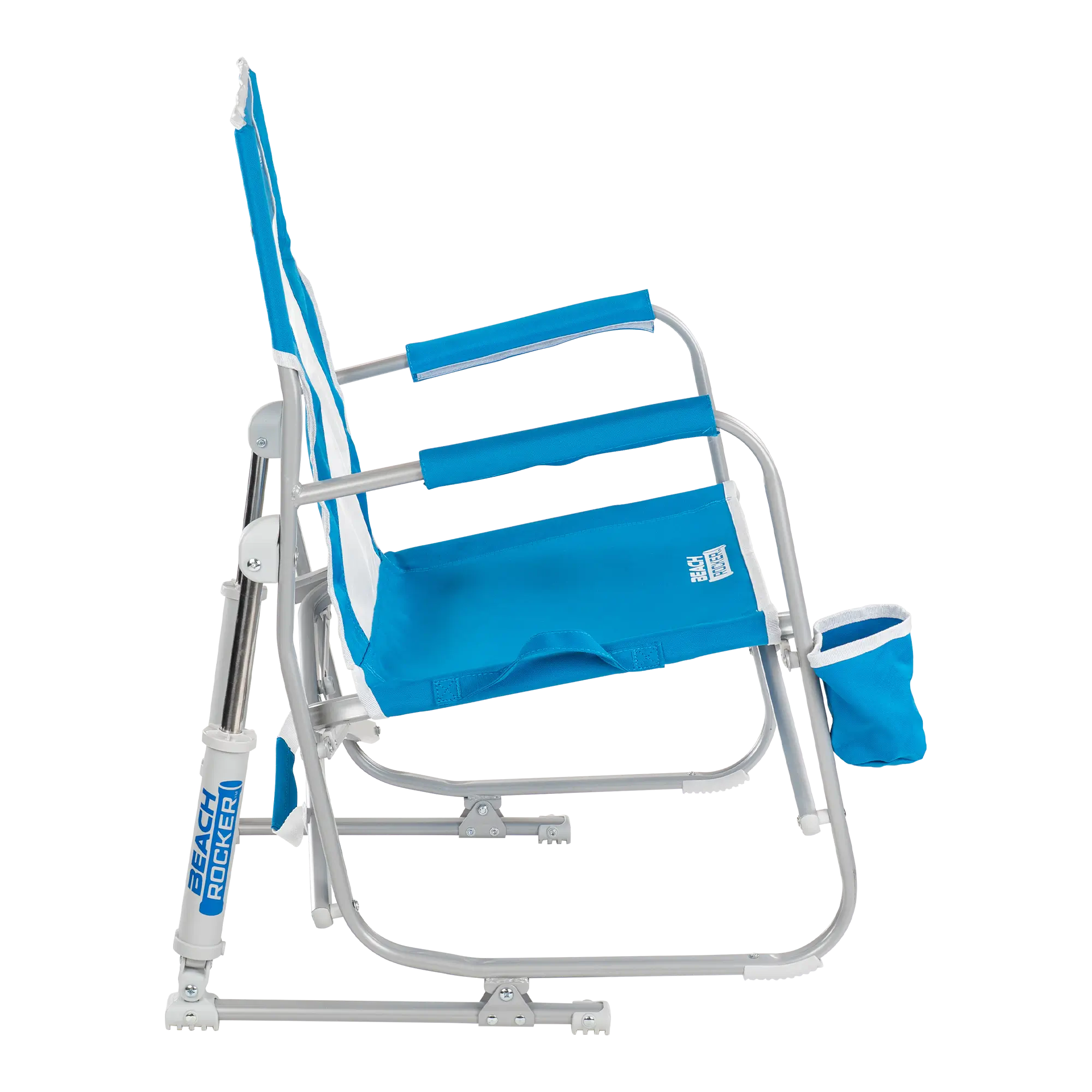 Patented Spring-Action Beach Rocker - Choice 712 - Freestyle Rocker Portable Outdoor Folding Chair Detail