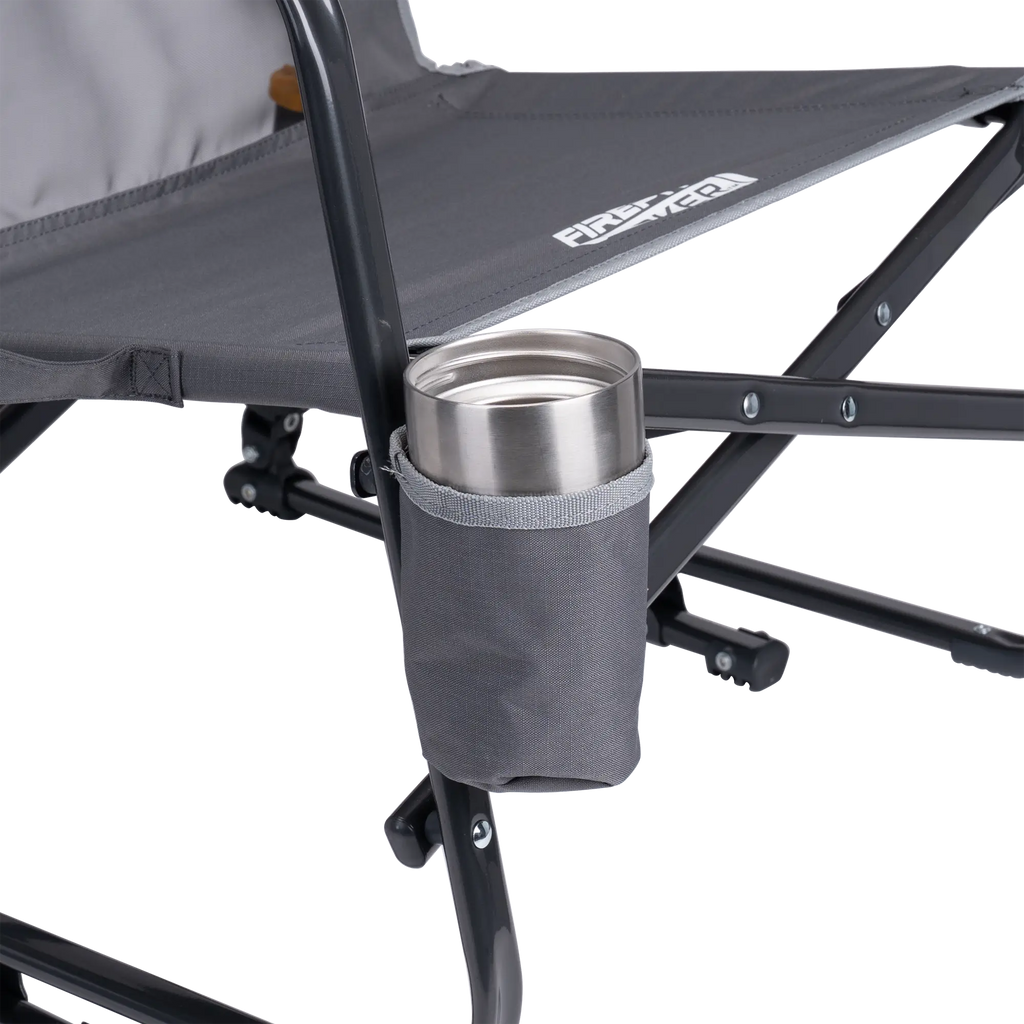 Patented Spring-Action FirePit Rocker - Choice 737 - RoadTrip Rocker Smooth Motion Camp Chair Detail