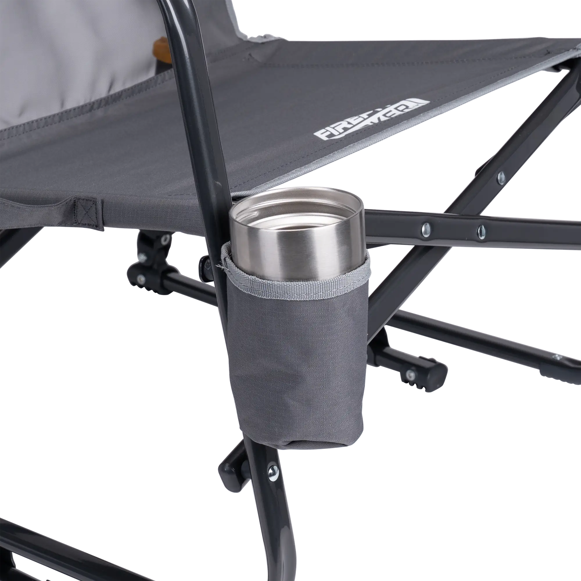 Patented Spring-Action FirePit Rocker - Choice 737 - RoadTrip Rocker Smooth Motion Camp Chair Detail
