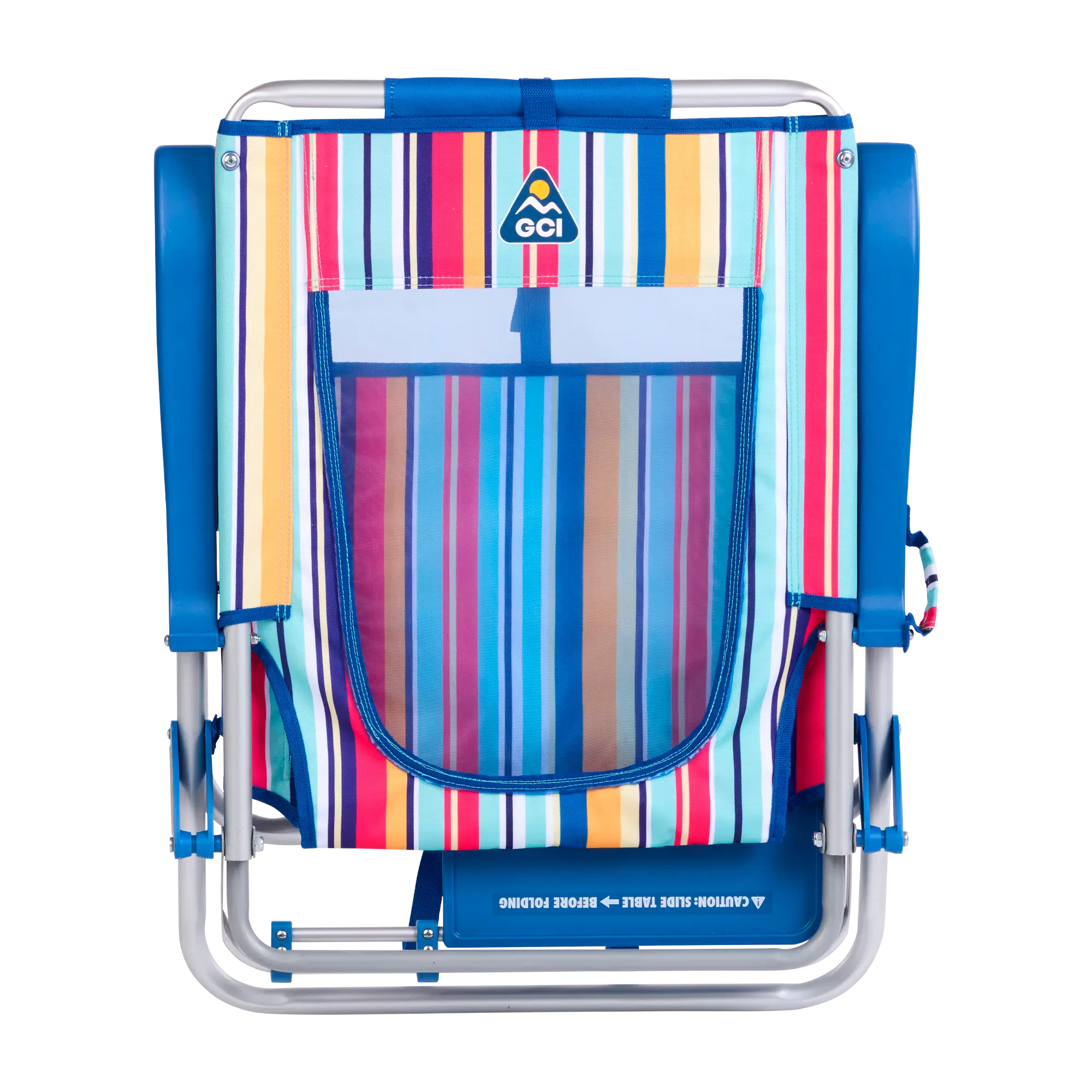 Rust-Resistant Aluminum Big Surf with Slide Table - Choice 334 - Rust-Resistant Aluminum Sand-Friendly Lounge Chair Detail