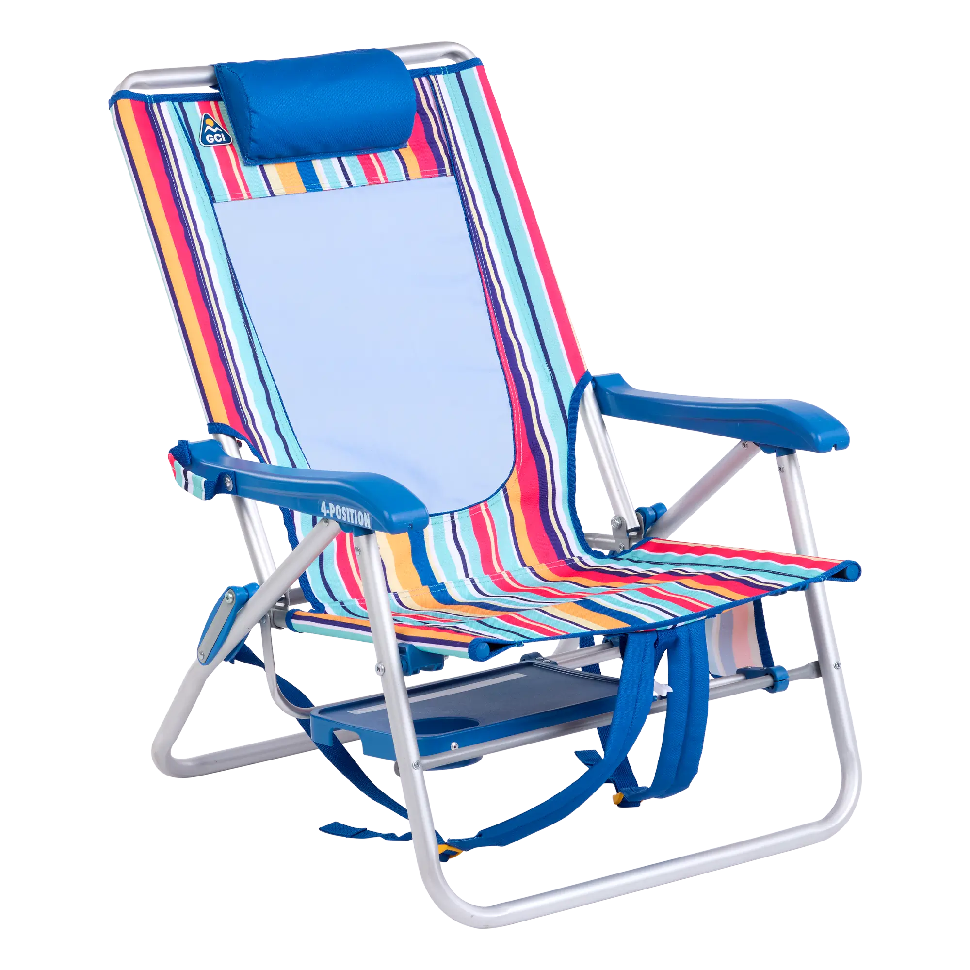 Rust-Resistant Aluminum Big Surf with Slide Table - Choice 334 - Rust-Resistant Aluminum Sand-Friendly Lounge Chair Detail