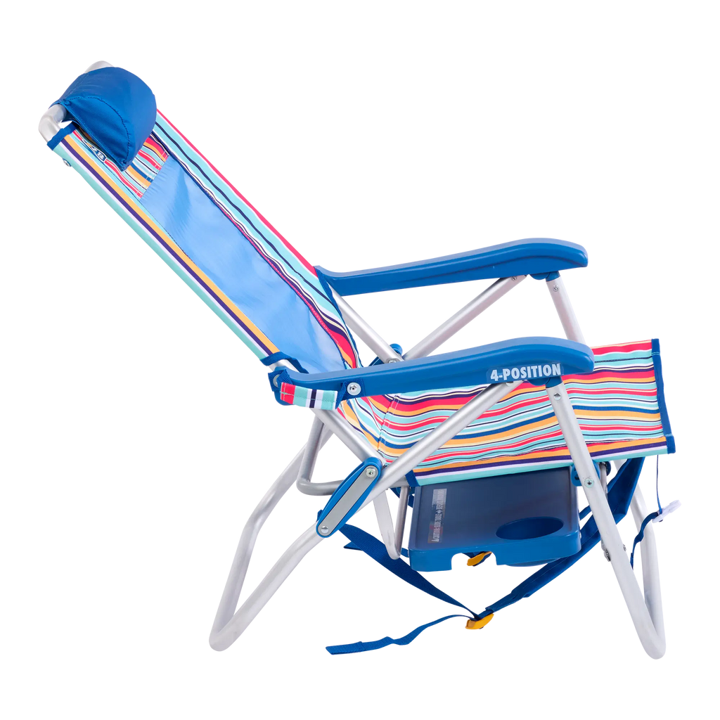 Rust-Resistant Aluminum Big Surf with Slide Table - Choice 334 - Rust-Resistant Aluminum Sand-Friendly Lounge Chair Detail