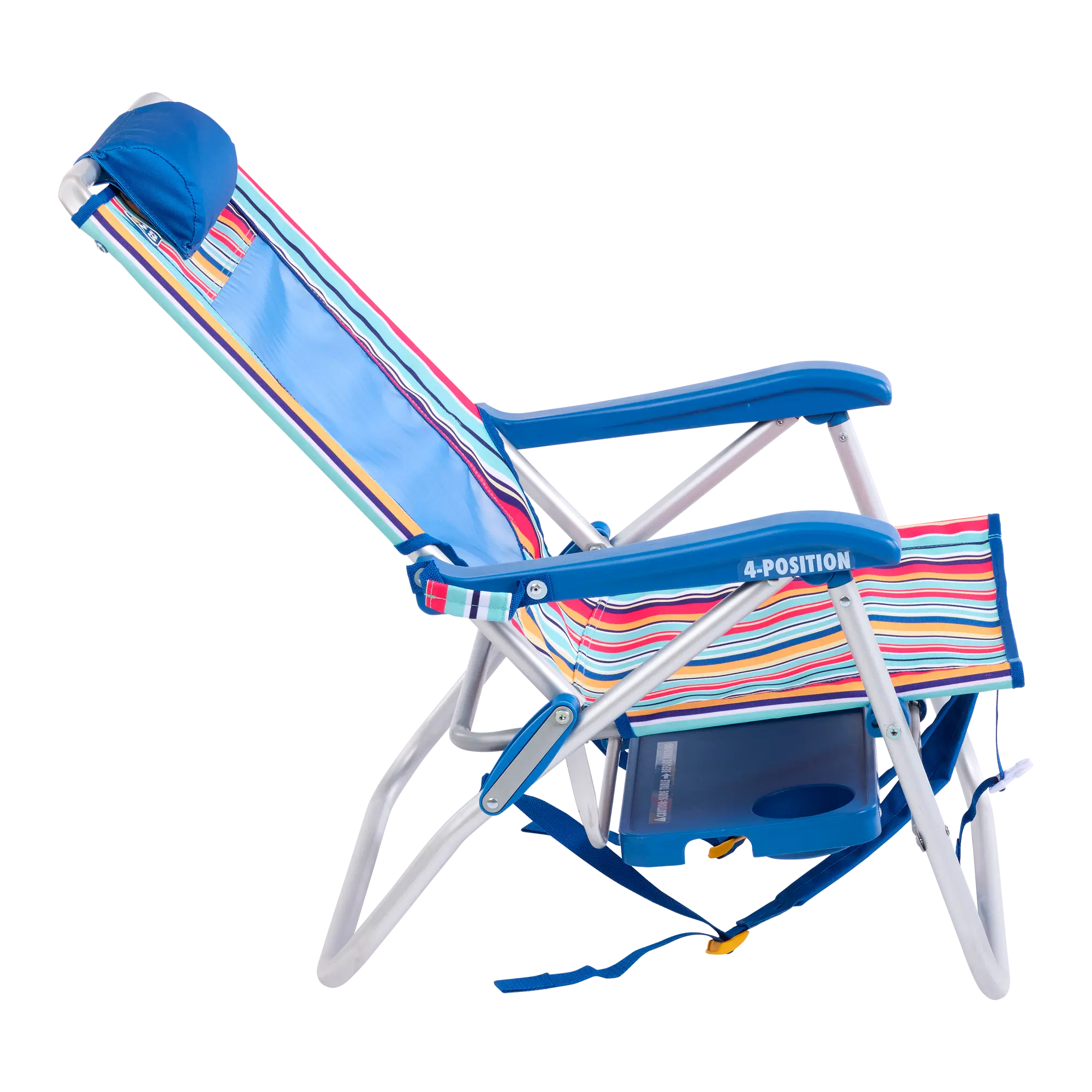 Rust-Resistant Aluminum Big Surf with Slide Table - Choice 334 - Rust-Resistant Aluminum Sand-Friendly Lounge Chair Detail