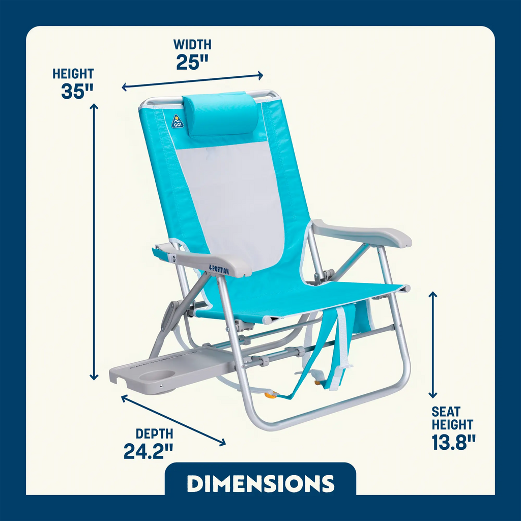 Rust-Resistant Aluminum Big Surf with Slide Table - Choice 334 - Rust-Resistant Aluminum Sand-Friendly Lounge Chair Detail