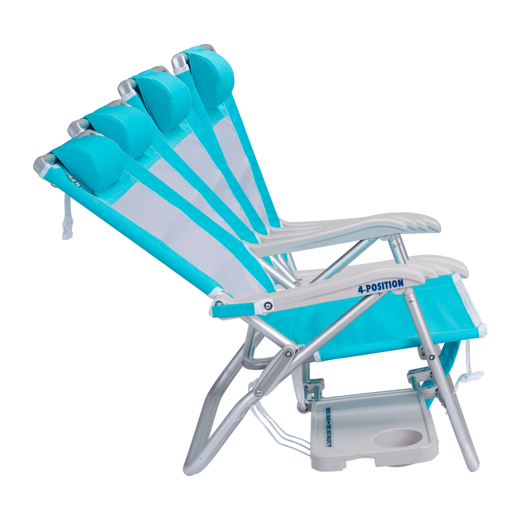 Rust-Resistant Aluminum Big Surf with Slide Table - Choice 334 - Rust-Resistant Aluminum Sand-Friendly Lounge Chair Detail