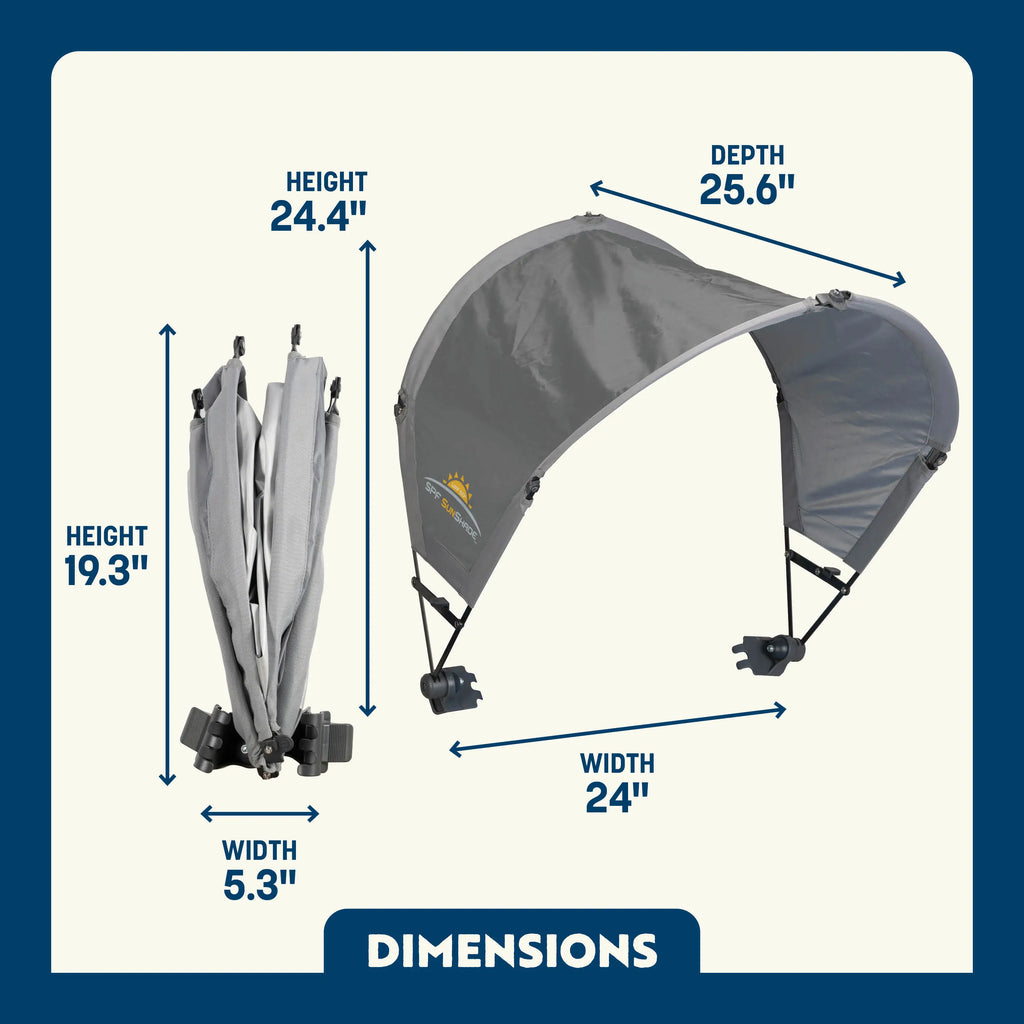 Heavy Duty SunShade Accessory - Choice 361 - Pop-Up Outdoor Sun Shelter - UV400 Protection Detail