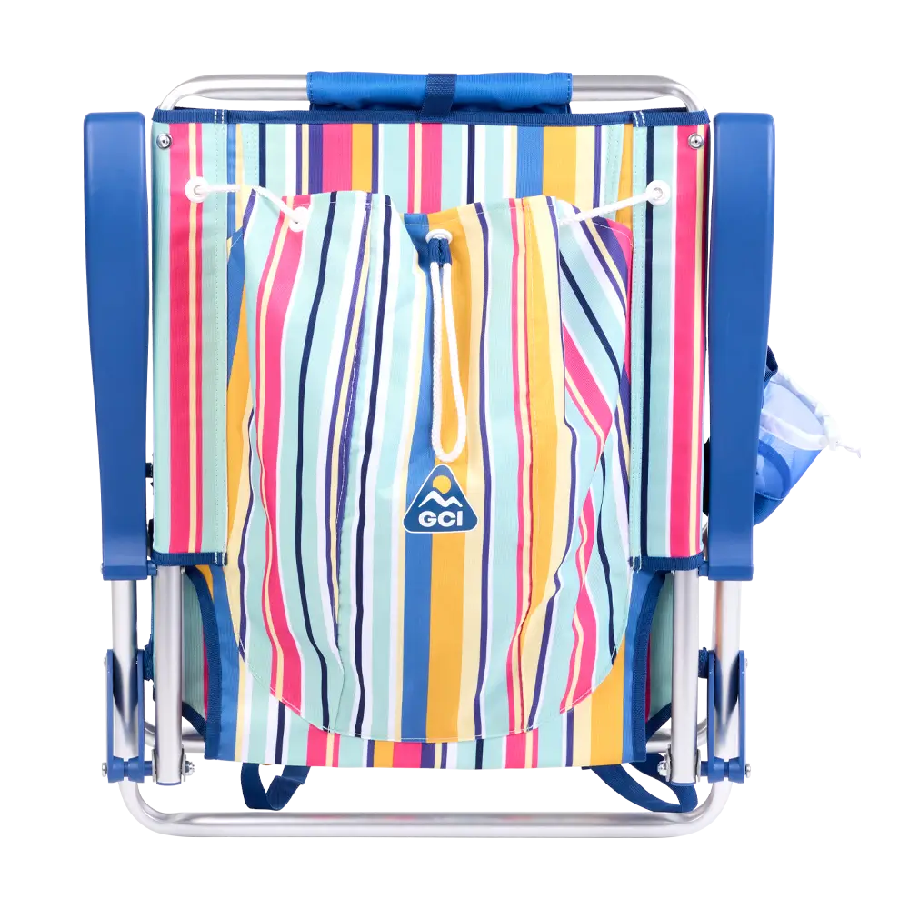 Sand-Friendly Backpack Beach Chair - Choice 709 - Rust-Resistant Aluminum Sand-Friendly Lounge Chair Detail