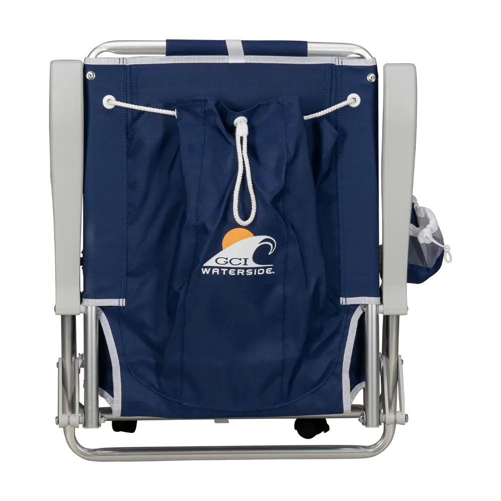 Sand-Friendly Backpack Beach Chair - Choice 709 - Rust-Resistant Aluminum Sand-Friendly Lounge Chair Detail