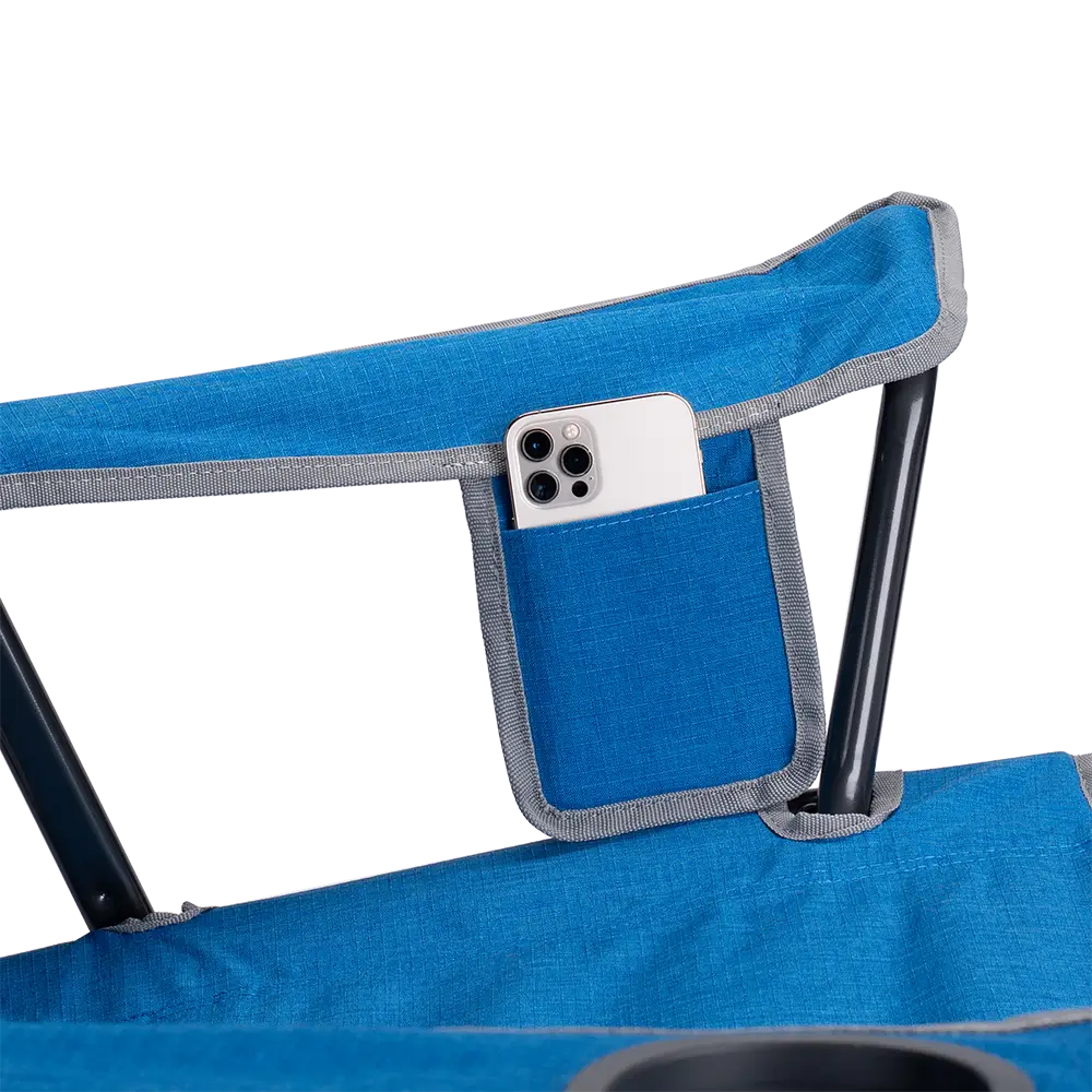 Telescoping Frame Comfort Quad Chair - Choice 989 - Space-Saving Micro-Folding Chair for Backpacking Detail