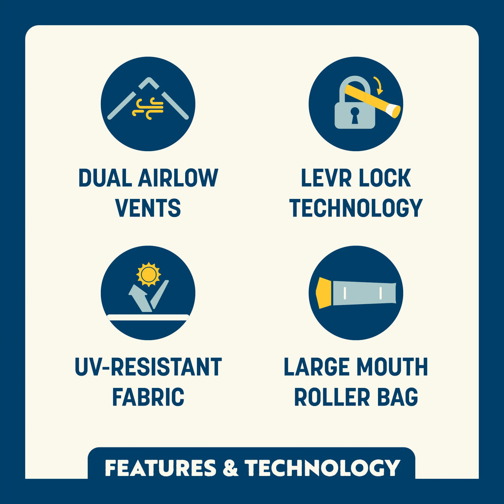 Portable Canopy LevrUp Canopy - Choice 360 - SunShade Canopy for Beach & Camping Detail