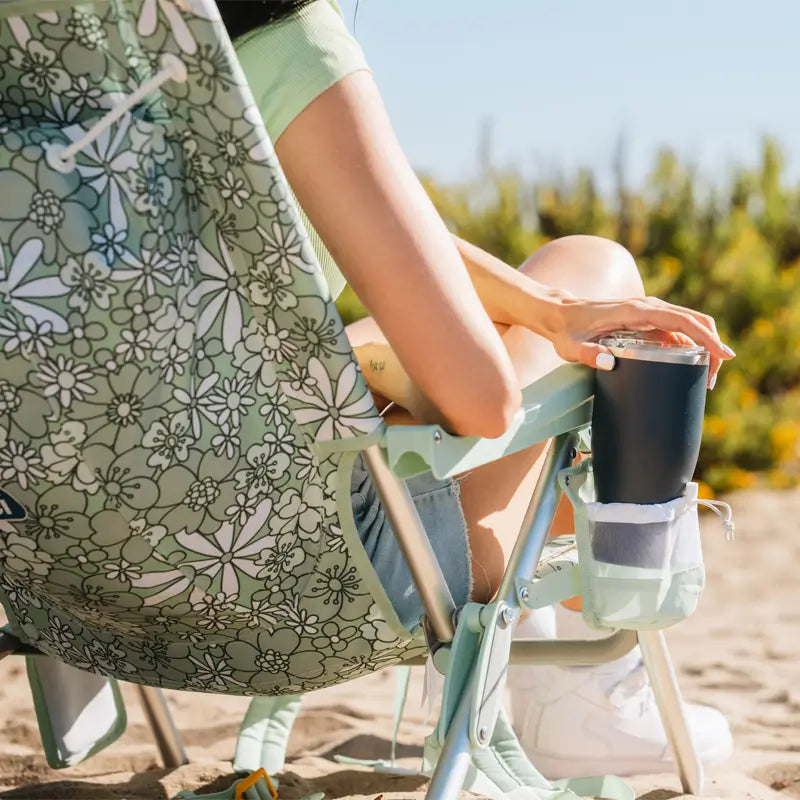 Sand-Friendly Backpack Beach Chair - Choice 709 - Rust-Resistant Aluminum Sand-Friendly Lounge Chair Detail