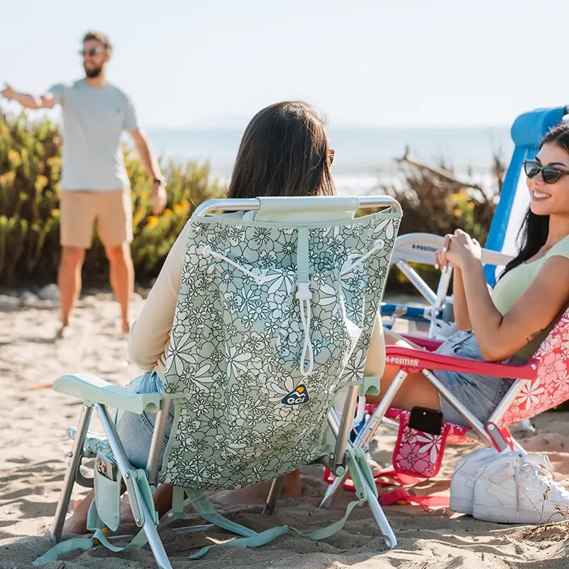 Sand-Friendly Backpack Beach Chair - Choice 709 - Rust-Resistant Aluminum Sand-Friendly Lounge Chair Detail