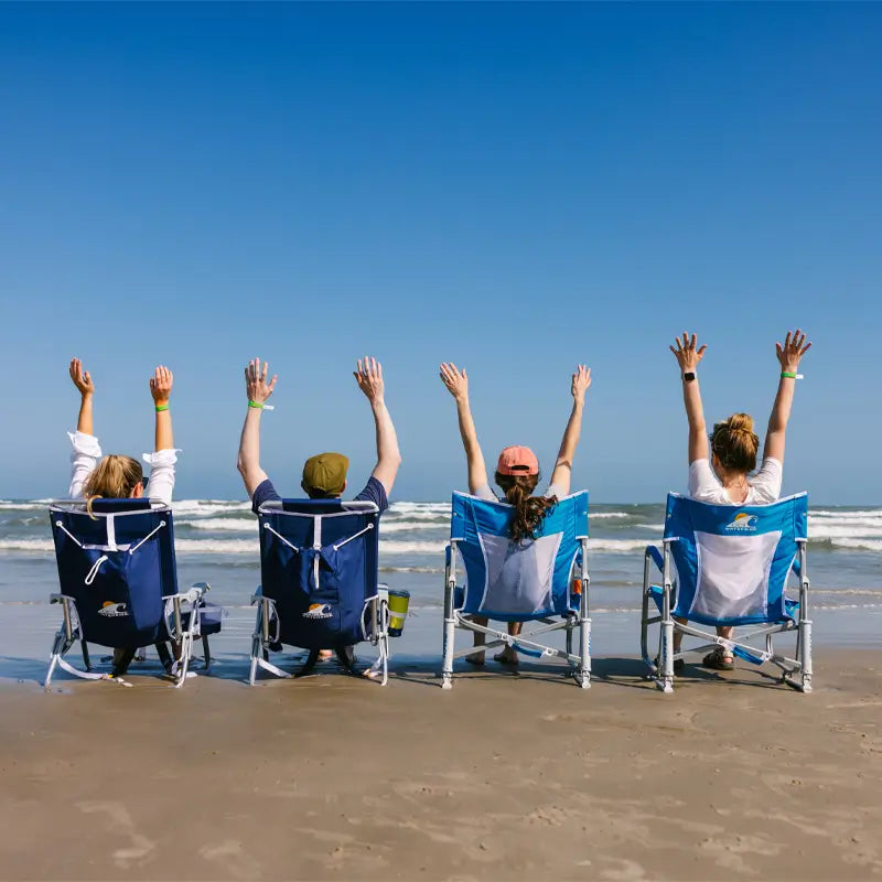 Patented Spring-Action Beach Rocker - Choice 712 - Freestyle Rocker Portable Outdoor Folding Chair Detail