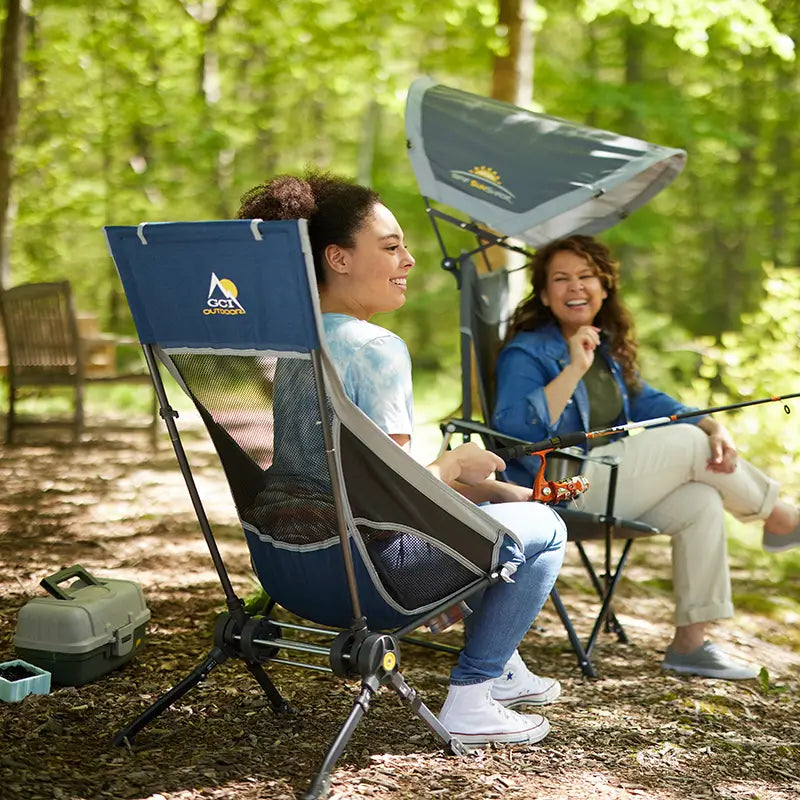 Luxury Camp ComPack Rocker - Choice 980 - Freestyle Rocker Portable Outdoor Folding Chair Detail