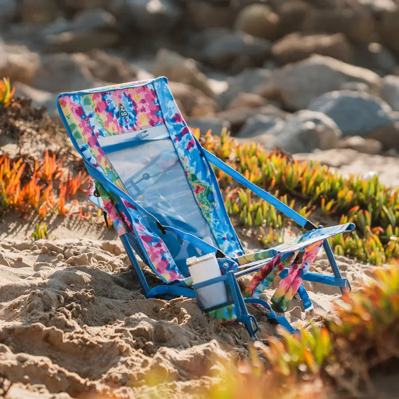 Low-Profile Everywhere Chair 2 - Choice 656 - Portable Heavy-Duty Low Boy Chair for Ocean Side Detail