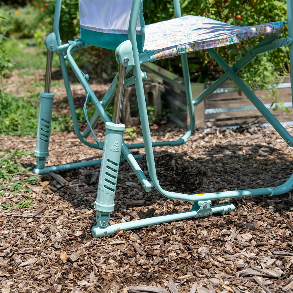 Heavy-Duty Freestyle Freestyle Rocker Elite - Choice 460 - Patented Spring-Action Rocking Chair for Camping Detail
