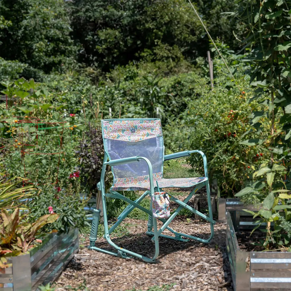 Heavy-Duty Freestyle Freestyle Rocker Elite - Choice 460 - Patented Spring-Action Rocking Chair for Camping Detail