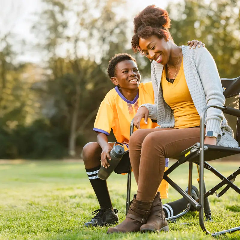Patented Spring-Action Freestyle Rocker - Choice 711 - RoadTrip Rocker Smooth Motion Camp Chair Detail