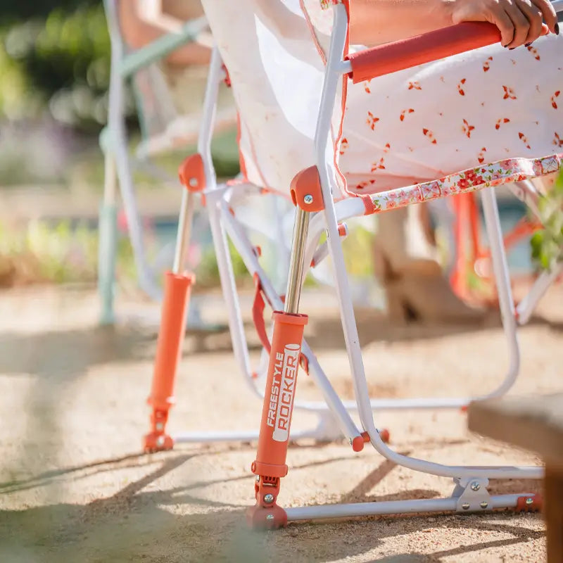 Patented Spring-Action Freestyle Rocker - Choice 711 - RoadTrip Rocker Smooth Motion Camp Chair Detail