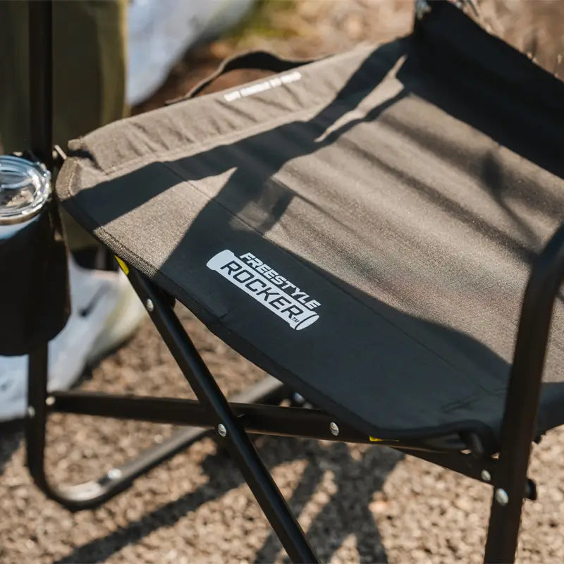 Heavy-Duty Freestyle Freestyle Rocker Elite - Choice 460 - Patented Spring-Action Rocking Chair for Camping Detail