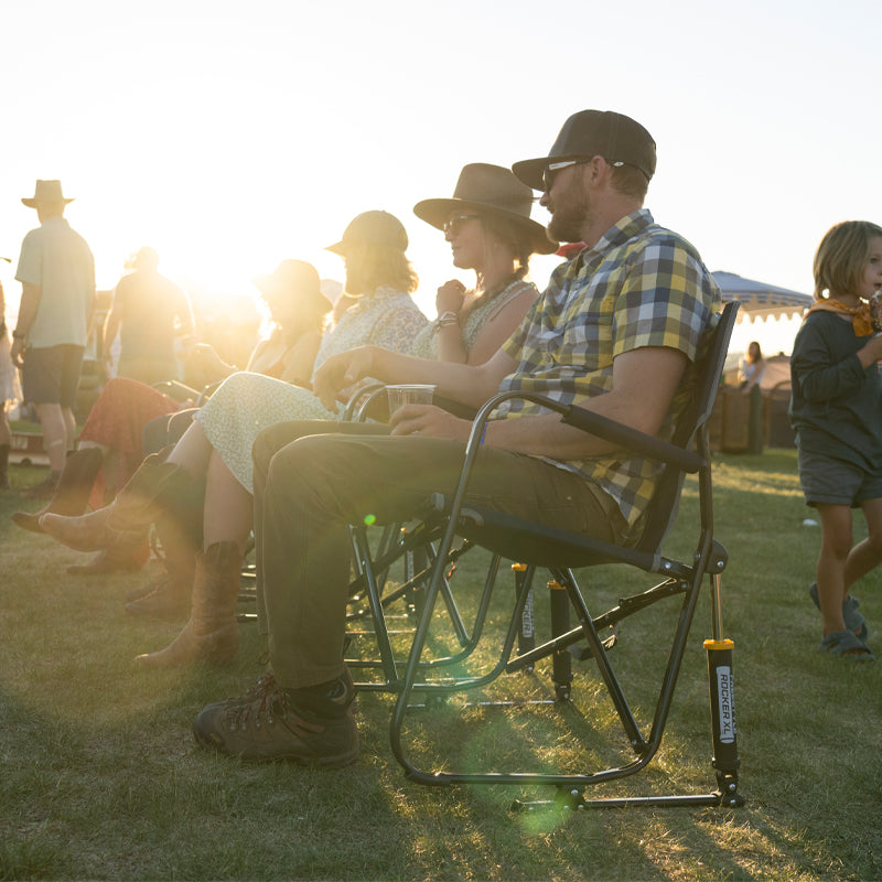 Heavy-Duty Freestyle Freestyle Rocker XL - Choice 552 - RoadTrip Rocker Smooth Motion Camp Chair Detail