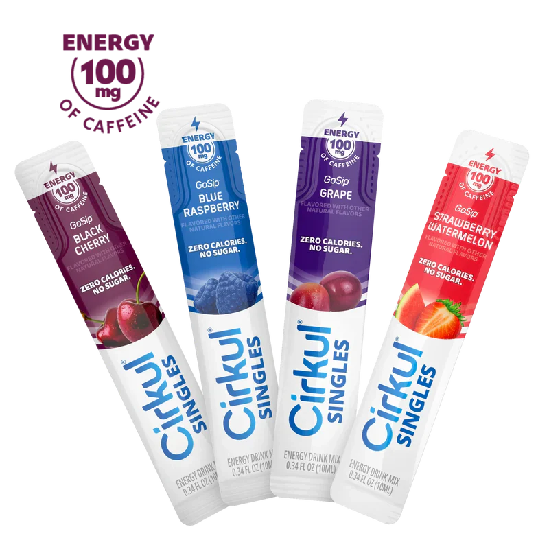 Sugar-Free 16-Pack  Singles GoSip Bundle H74N - Zero-Calorie Multi-Flavor Sip Pods for Water Bottle - Default Title