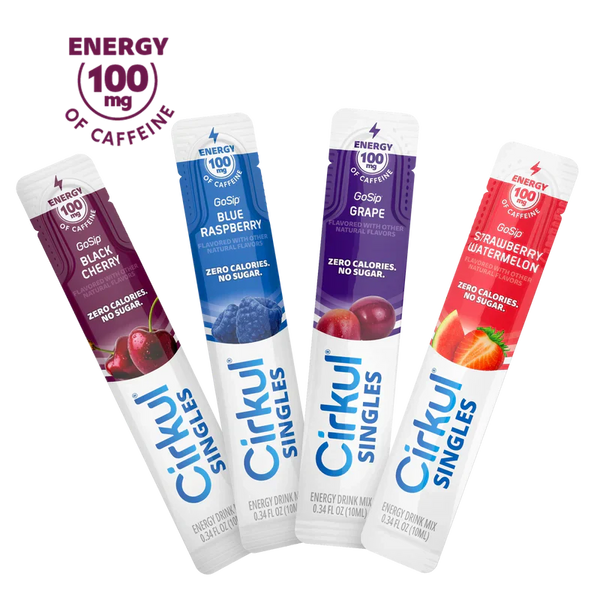 Sugar-Free 16-Pack  Singles GoSip Bundle H74N - Zero-Calorie Multi-Flavor Sip Pods for Water Bottle - Default Title