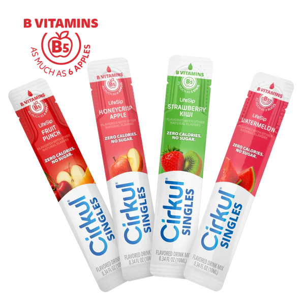 Vitamin-Infused 16-Pack  Singles LifeSip Bundle TIN3 - Zero-Calorie Multi-Flavor Sip Pods for Water Bottle - Default Title