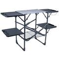 Heat-Resistant Tool Slim-Fold Cook Station - Choice 575 - Portable Compact BBQ Grilling Tool Set - Default Title