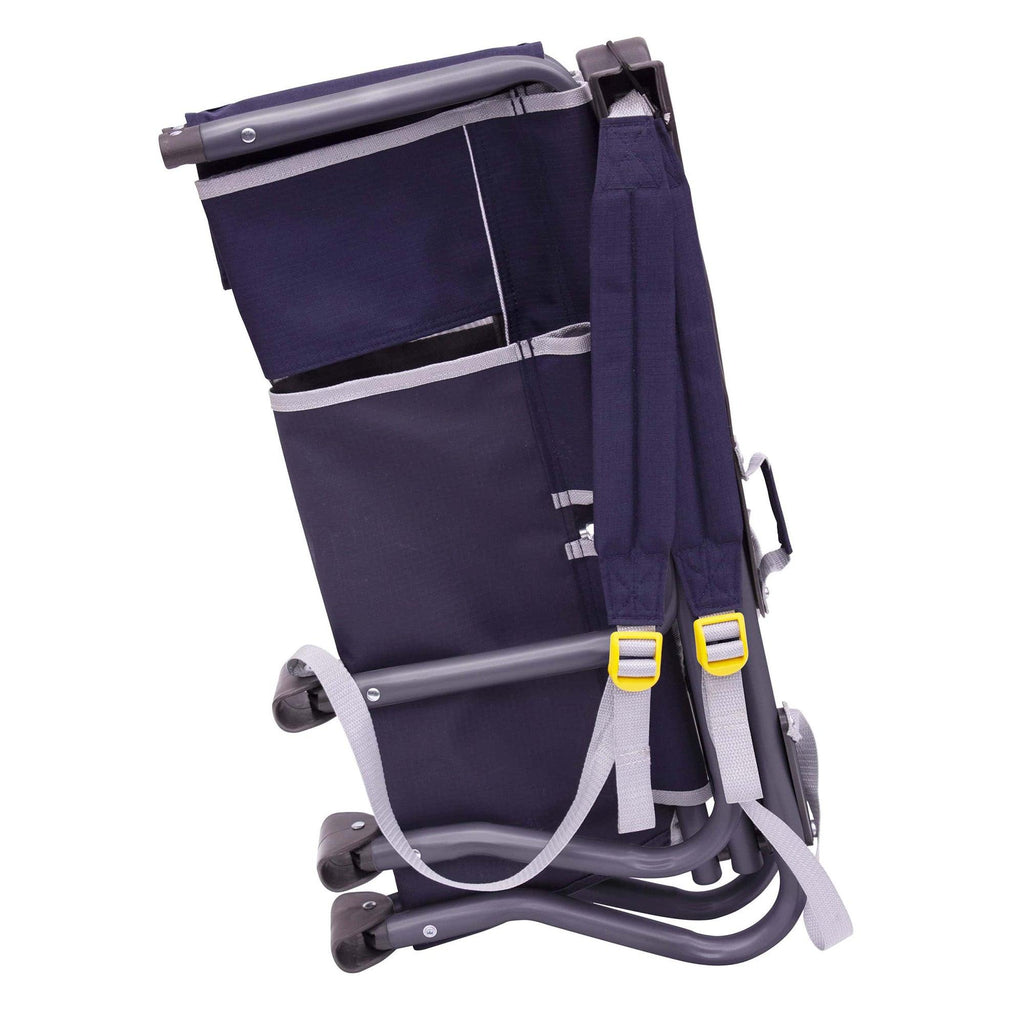 Ultra-Compact Bi-Fold Slim Event Chair - Choice 334 - Space-Saving Micro-Folding Chair for Backpacking Detail