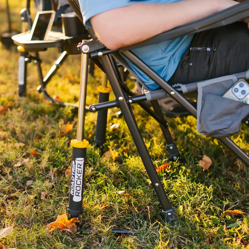 Smooth Motion RoadTrip Rocker - Choice 855 - RoadTrip Rocker Smooth Motion Camp Chair Detail