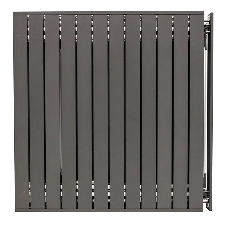 Slim-Fold Slim-Fold Table XL - Choice 651 - Slim-Fold Outdoor Cook Station with Storage Shelves Detail