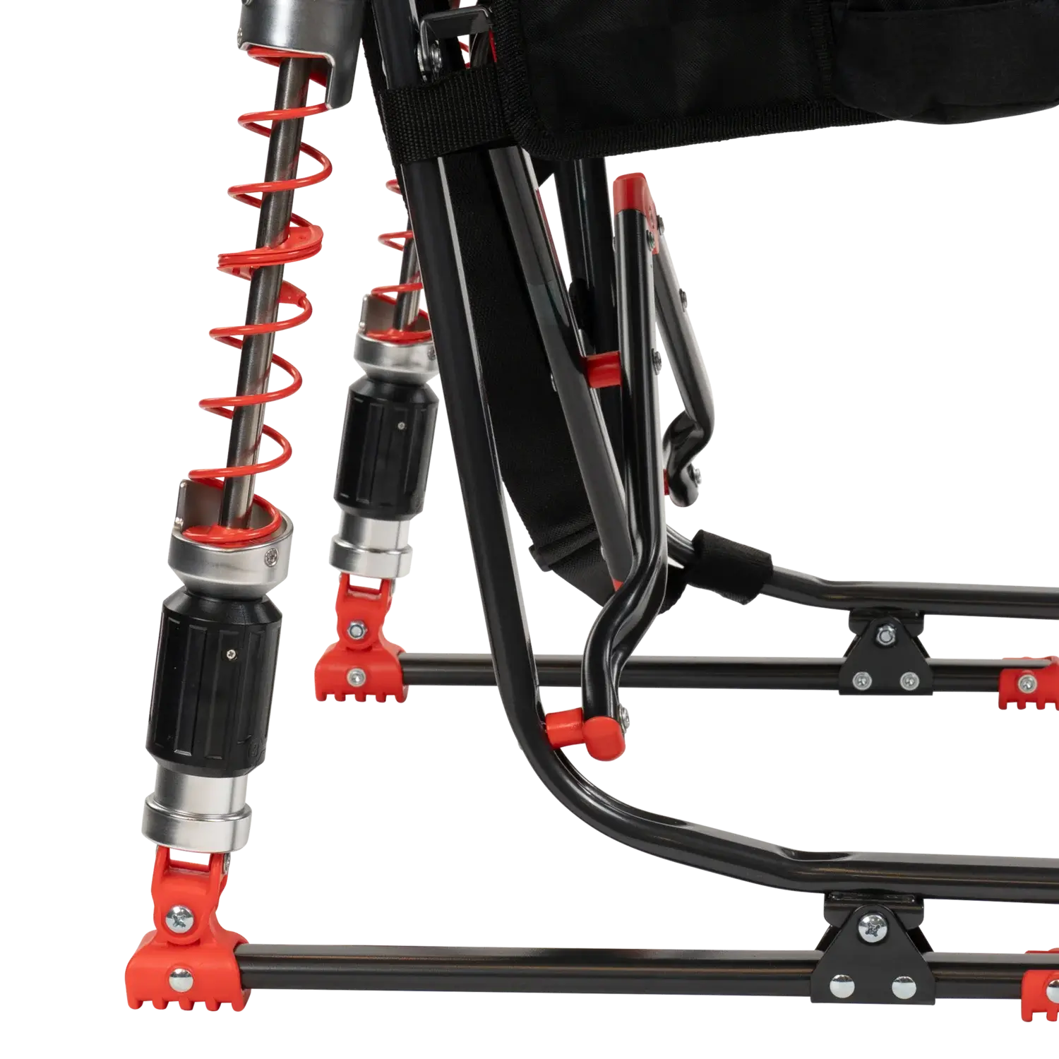 Premium All-Weather Adjustable Rocker - NASCAR - Choice 899 - Patented Spring-Action Rocking Chair for Camping Detail