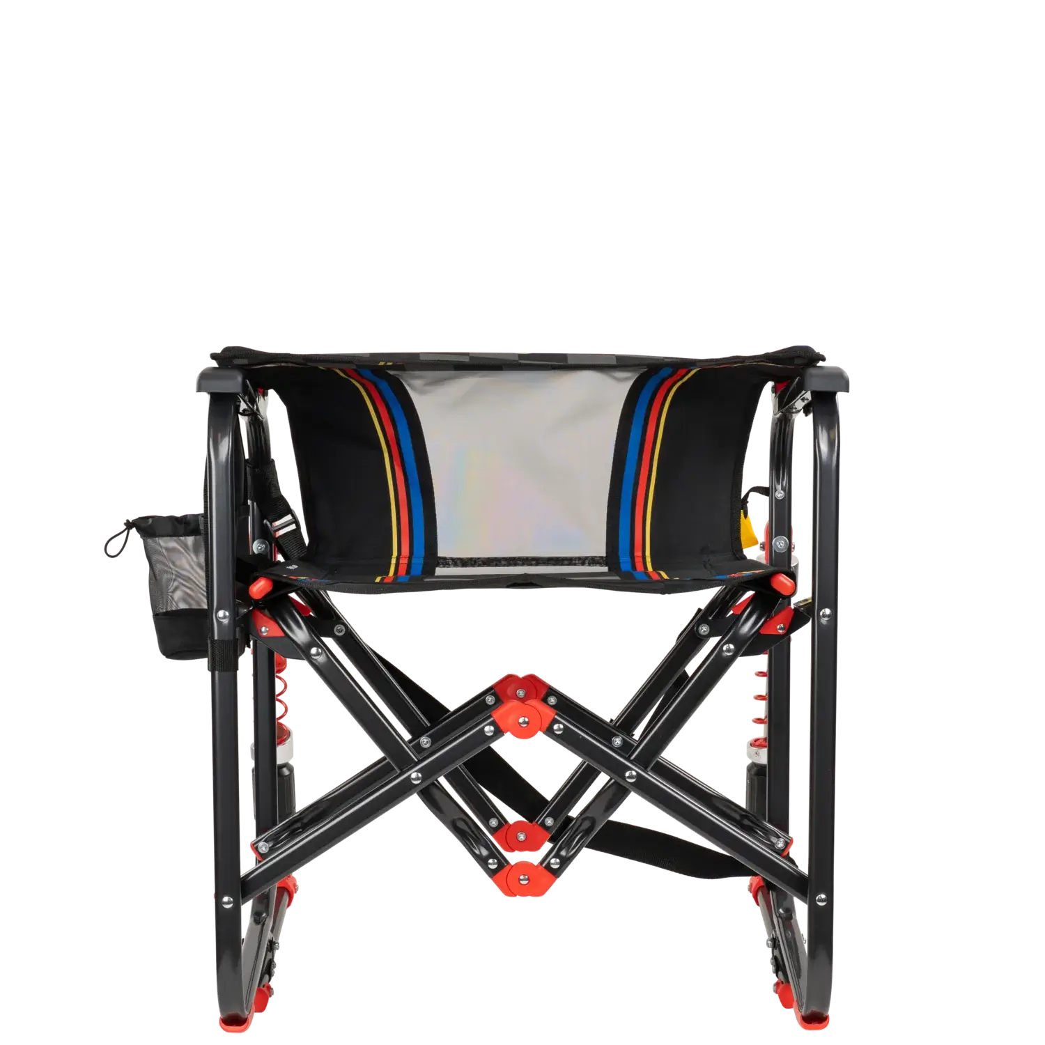 Premium All-Weather Adjustable Rocker - NASCAR - Choice 899 - Patented Spring-Action Rocking Chair for Camping Detail