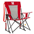 Premium All-Weather College Comfort Pro Rocker - Nebraska Cornhuskers - Choice 161 - Freestyle Rocker Portable Outdoor Folding Chair - Default Title