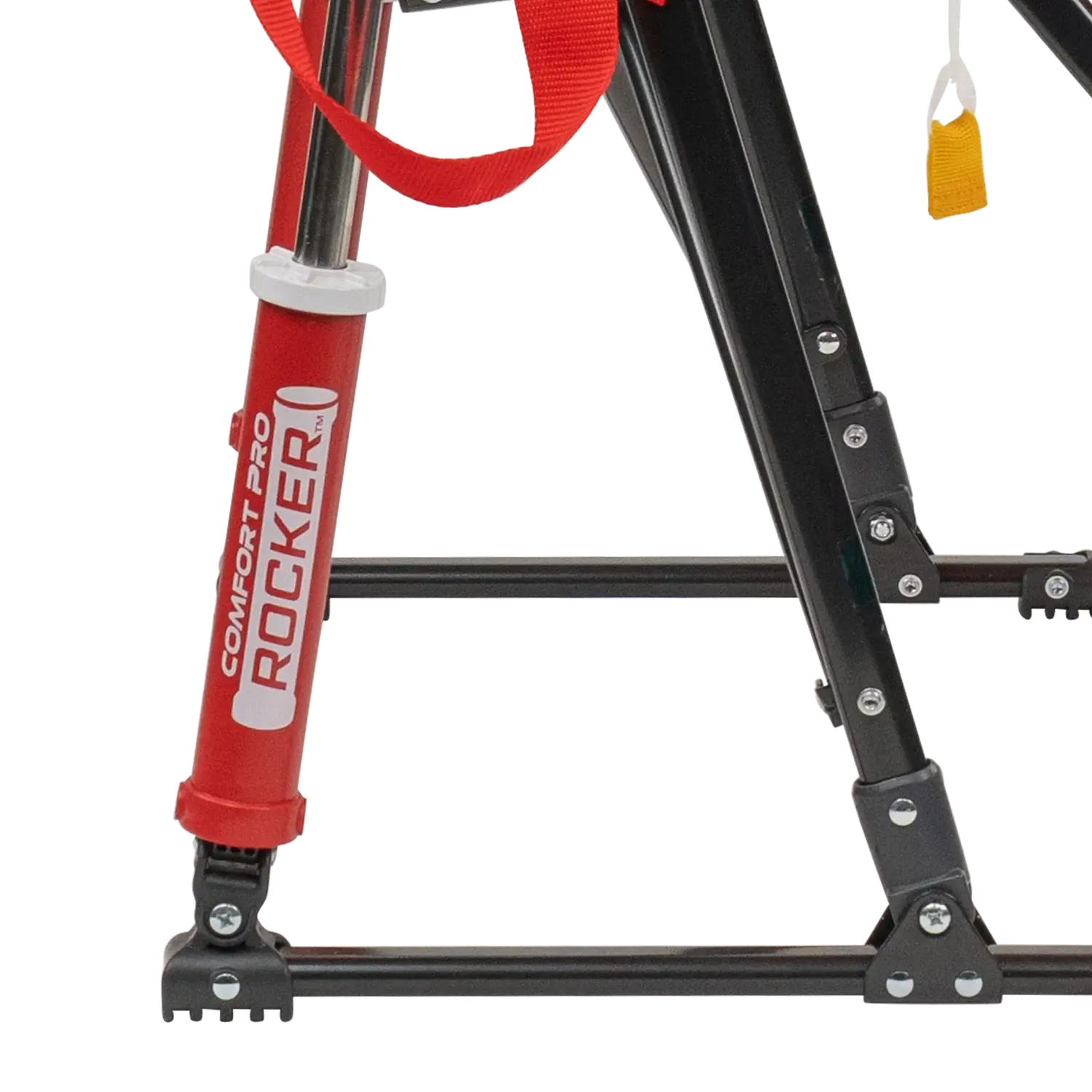 Premium All-Weather College Comfort Pro Rocker - Nebraska Cornhuskers - Choice 161 - Freestyle Rocker Portable Outdoor Folding Chair Detail