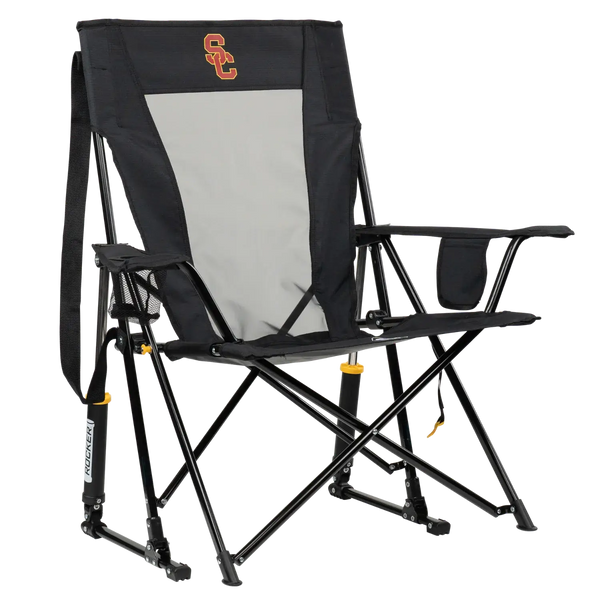 Smooth Motion College Comfort Pro Rocker - USC Trojans - Choice 856 - Freestyle Rocker Portable Outdoor Folding Chair - Default Title