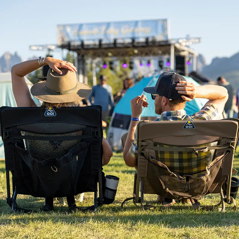 Low-Profile Everywhere Chair 2 - Choice 656 - Portable Heavy-Duty Low Boy Chair for Ocean Side Detail