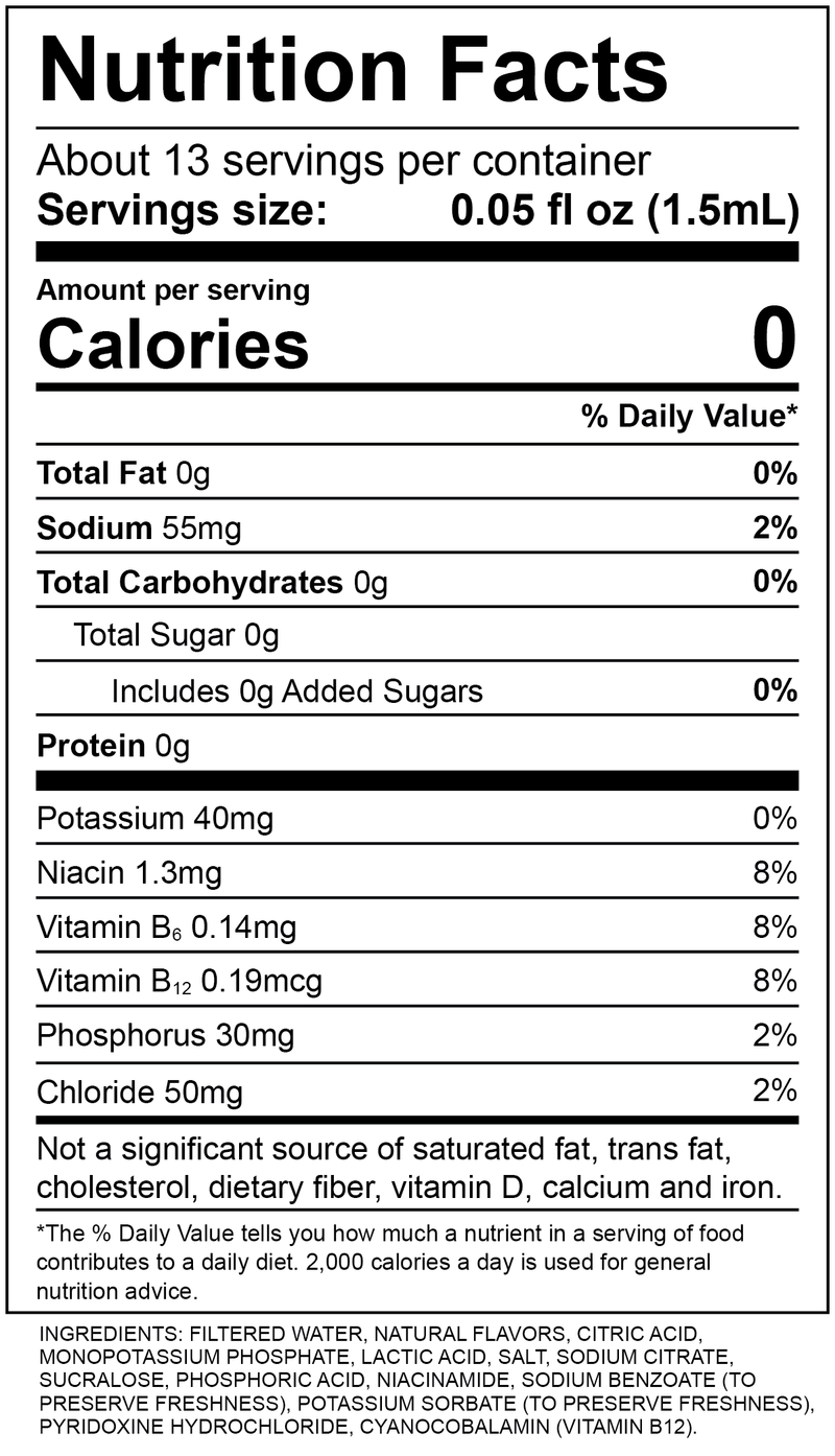 Sugar-Free GoSip Citrus Tango NOZA - Sugar-Free Fruit Flavor Cartridge Refill Detail