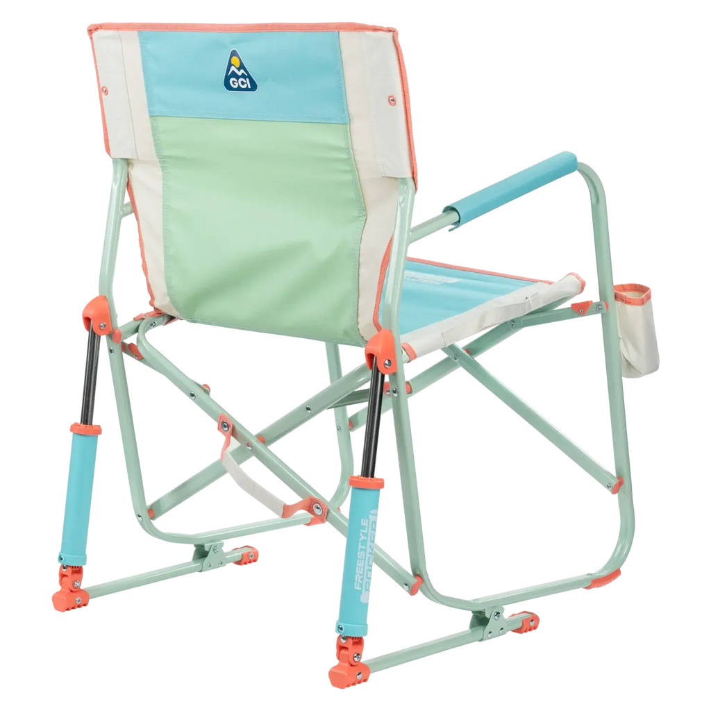 Patented Spring-Action Freestyle Rocker - Choice 711 - RoadTrip Rocker Smooth Motion Camp Chair Detail