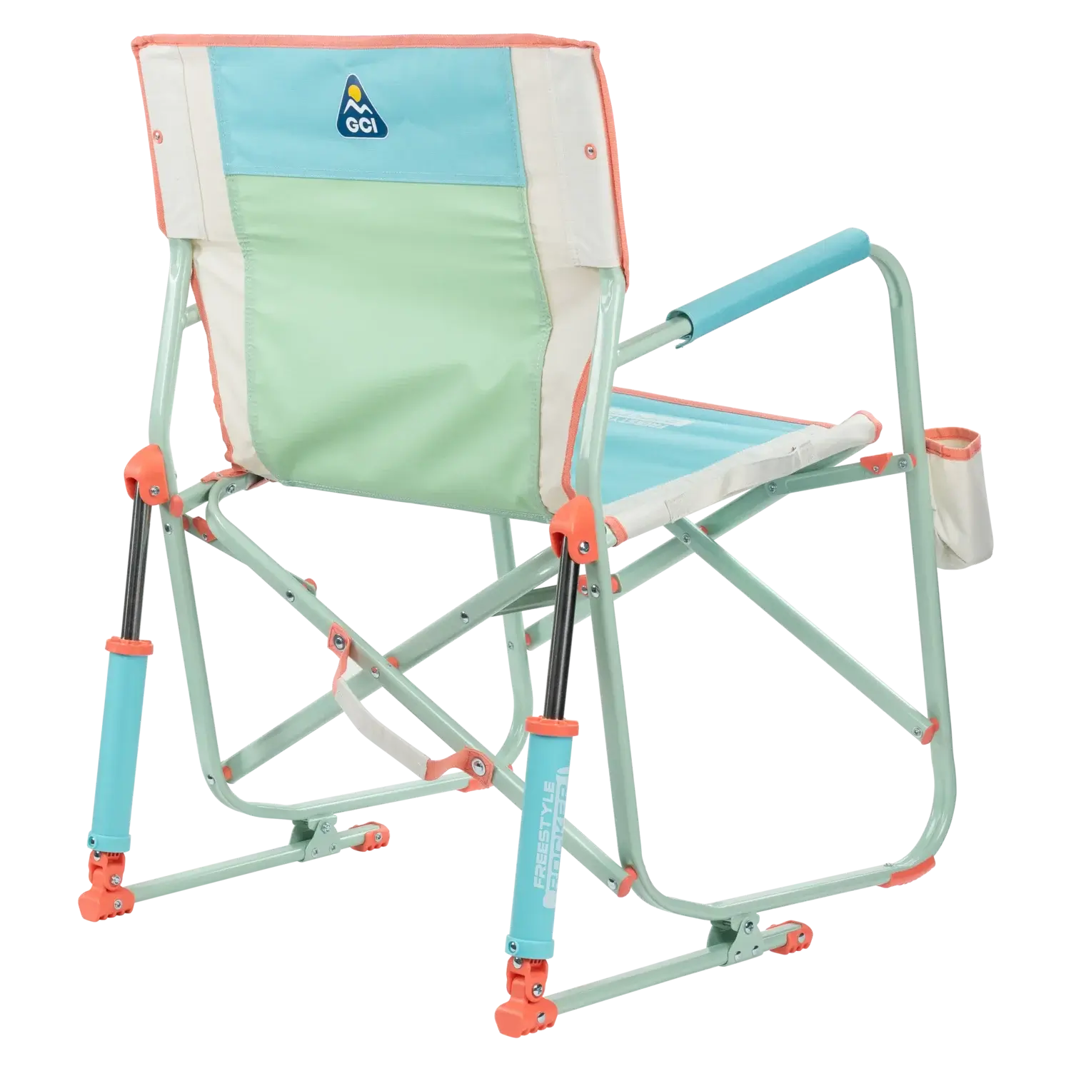 Patented Spring-Action Freestyle Rocker - Choice 711 - RoadTrip Rocker Smooth Motion Camp Chair Detail