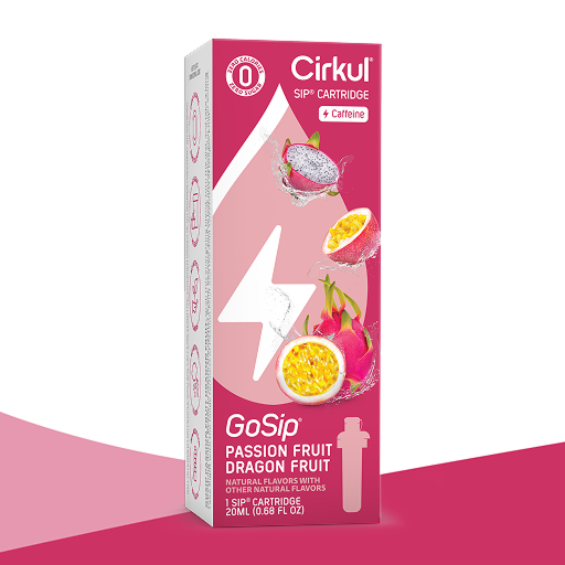 Sugar-Free GoSip Passion Fruit Dragon Fruit CWFH - Vitamin-Infused Natural Refreshing Flavor Core - Default Title