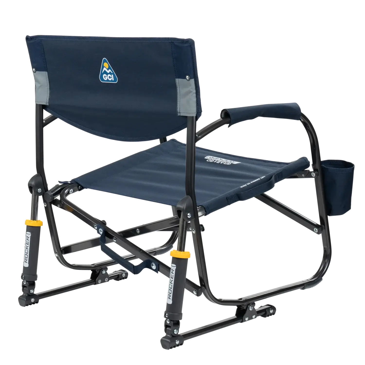 Heavy-Duty Freestyle Grab & Go Rocker - Choice 551 - Freestyle Rocker Portable Outdoor Folding Chair Detail