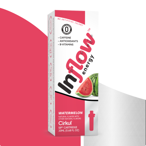 Zero-Calorie Inflow Energy Watermelon 8J1M - Sugar-Free Fruit Flavor Cartridge Refill - Default Title