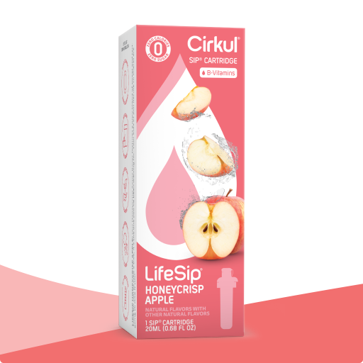 Vitamin-Infused LifeSip Honeycrisp Apple QUWH - Electrolyte Hydration Enhanced Taste Cartridges - Default Title