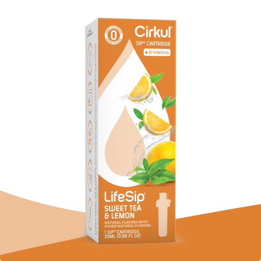 Natural Fruit Flavored LifeSip Sweet Tea & Lemon U4J6 - Zero-Calorie Multi-Flavor Sip Pods for Water Bottle - Default Title
