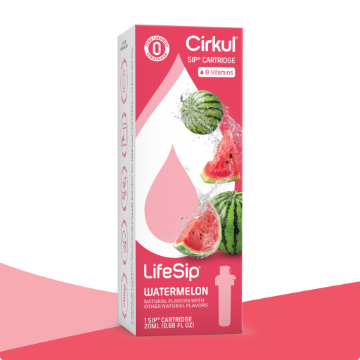 Zero-Calorie LifeSip Watermelon 23L4 - Electrolyte Hydration Enhanced Taste Cartridges - Default Title