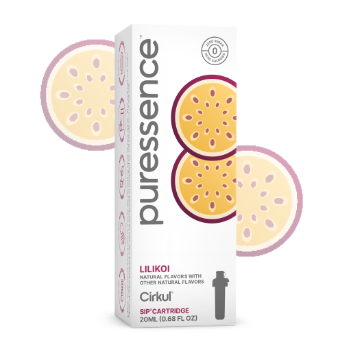 Zero-Calorie Puressence Lilikoi (Unsweetened) C3N8 - Vitamin-Infused Natural Refreshing Flavor Core - Default Title
